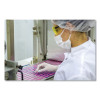 Stretch Vinyl Examination Gloves, Powder-Free, Medium, 5 Mil Thick, 9.45" Long, Cream, 100/Box