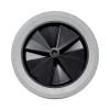 Tilt Truck Wheels, 300 Lb Weight Capacity, 12" Wheel, Gray