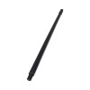 Handle For Lobby Pro Dust Pans, 29" Handle, Vinyl/Steel, Black