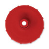 Hygen Pulse Cleaning System Replacement Bottle Cap, Plastic, 2" Diameter x 1.75" h, Red