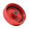 Hygen Pulse Cleaning System Replacement Bottle Cap, Plastic, 2" Diameter x 1.75" h, Red