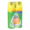 Bathroom Disinfectant Grime Fighter Aerosol, Citrus Scent, 20 Oz Aerosol Can, 2/Pack