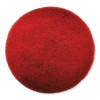 Ez Care Heavy Duty Scrub Pad, 17" Diameter, Red/Gray, 5/Carton
