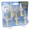 Plugins Scented Oil Refill, Clean Linen, 0.67 Oz, 5/Pack