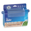 Endurables Silicone Pouches, Small, 8 Oz, 7.4" x 5.9", Clear, 8/Carton