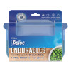 Endurables Silicone Pouches, Small, 8 Oz, 7.4" x 5.9", Clear, 8/Carton