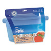 Endurables Resusable Silicone Container, 4 Cups, 5.4 x 4.5 x 8.4, Clear, 4/Carton