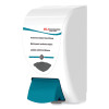 Cleanse Antibac Dispenser, 2 L, 6.3 x 5.4 x 11.3, White/Aqua, 8/Carton
