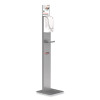 Touch-Free Dispenser Stand, 19.29 x 19.2 x 27.9, Silver