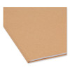 Guide Height Reinforced Heavyweight Kraft File Folder, 2/5-Cut Tabs: Right Of Center, Letter, 0.75" Expansion, Brown, 100/Box