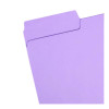 Supertab Colored File Folders, 1/3-Cut Tabs: Assorted, Legal Size, 0.75" Expansion, 11-Pt Stock, Pastel Assortment, 100/Box