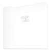 Colored File Folders, 1/3-Cut Tabs: Assorted, Letter Size, 0.75" Expansion, White, 100/Box