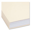 Top Tab Manila Expansion Fastener Folders, 1/3-Cut Tab: Assorted, Expands 1.5", 2 Fasteners, Letter Size, Manila, 50/Box