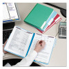 Colored Pressboard Fastener Folders, 1/3-Cut Tab: Assorted, Expands 2", 2 Safeshield Fasteners, Letter Size, Green, 25/Box