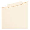 Reinforced Tab Manila File Folders, 1/3-Cut Tabs: Center Position, Legal Size, 0.75" Expansion, 11-Pt Manila, 100/Box