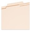Six-Section Top Tab Classification Folders, 2/5-Cut Tab, Expands 2", 2 Dividers, 6 Fasteners, Legal Size, Manila, 10/Box