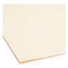 Top Tab Manila Expansion Fastener Folders, 1/3-Cut Tab: Assorted, Expands 1.5", 2 Fasteners, Legal Size, Manila, 50/Box