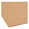 Top Tab Fastener Folders, 2/5-Cut Tab: Right Of Center, Expands 0.75", 2 Fasteners, Legal Size, Kraft, 50/Box
