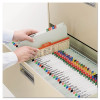 Recycled Pressboard Fastener Folders, Straight Tabs, Two Safeshield Fasteners, 2" Expansion, Legal Size, Gray-Green, 25/Box