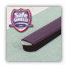 End Tab Pressboard Classification Folders, Two Safeshield Coated Fasteners, 3" Expansion, Letter Size, Gray-Green, 25/Box