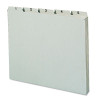 100% Recycled Daily Top Tab File Guide Set, 1/5-Cut Top Tab, 1 To 31, 8.5 X 11, Green, 31/Set