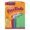 Erasable Folders, Letter Size, 1/3-Cut Tabs, Assorted Colors, 18/Box