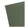 Box Bottom Hanging File Folders, 2" Capacity, Letter-Size, Standard Green, 25/Box