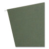 Box Bottom Hanging File Folders, 2" Capacity, Legal-Size, Standard Green, 25/Box