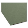 Box Bottom Hanging File Folders, 2" Capacity, Legal-Size, Standard Green, 25/Box