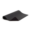 Vegan Leather Desk Pads, 36" x 17", Charcoal
