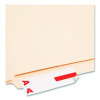 Alphaz Color-Coded First Letter Combo Alpha Labels, A/n, 1.16 X 3.63, Red/White, 5/Sheet, 20 Sheets/Pack