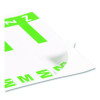 Alphaz Color-Coded First Letter Combo Alpha Labels, M/z, 1.16 X 3.63, Light Green/White, 5/Sheet, 20 Sheets/Pack