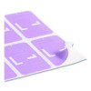 Alphaz Color-Coded Second Letter Alphabetical Labels, L, 1 X 1.63, Lavender, 10/Sheet, 10 Sheets/Pack
