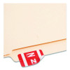 Alphaz Color-Coded Second Letter Alphabetical Labels, N, 1 X 1.63, Red, 10/Sheet, 10 Sheets/Pack