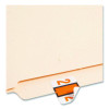Numerical End Tab File Folder Labels, 2, 1 X 1.25, White, 500/Roll