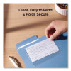 Self-Adhesive Poly Pockets, Top Load, 5.31 x 33.63, Clear, 100/Box