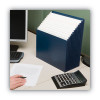 Stadium File, 12 Sections, 1/12-Cut Tabs, Letter Size, Navy