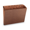Tuff Expanding Open-Top Stadium File, 12 Sections, 1/12-Cut Tabs, Letter Size, Redrope