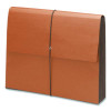 Recycled Redrope Wallets, 5.25" Expansion, 1 Section, Elastic Cord Closure, Letter Size, Redrope, 10/Box