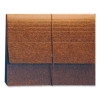 Classic Expanding Partition Wallet With Tear Resistant Gusset/Elastic Cord, 5.25" Expansion, 6 Section, Legal Size, Redrope