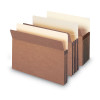 Redrope Drop Front File Pockets, 1.75" Expansion, Letter Size, Redrope, 50/Box