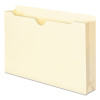 Manila File Jackets, 1-Ply Straight Tab, Legal Size, Manila, 50/Box
