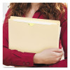 Manila File Jackets, 2-Ply Straight Tab, Legal-Size, Manila, 50/Box