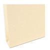 Manila File Jackets, 2-Ply Straight Tab, Legal-Size, Manila, 50/Box