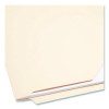 End Tab Jackets With Reinforced Tabs, Straight Tab, Legal Size, 11-Pt Manila, 100/Box