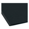 Prong Fastener Premium Pressboard Report Cover, Two-Piece Prong Fastener, 2" Capacity,  8.5 x 11, Black/Black