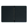 Prong Fastener Premium Pressboard Report Cover, Two-Piece Prong Fastener 3" Capacity, 8.5 X 11, Black/Black