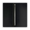 Prong Fastener Premium Pressboard Report Cover, Two-Piece Prong Fastener, 3" Capacity, 8.5 X 11, Black/Black