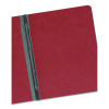 Prong Fastener Pressboard Report Cover, Two-Piece Prong Fastener, 3" Capacity, 8.5 X 11, Red/Red