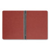 Prong Fastener Premium Pressboard Report Cover, Two-Piece Prong Fastener, 3" Capacity, 8.5 X 11, Red/Red